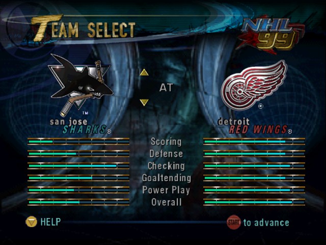 NHL Breakaway 98 Screenthot 2